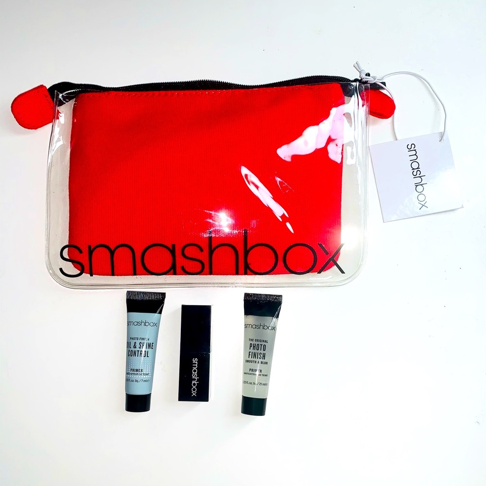 Smashbox makeup bag gift set sampler NWT